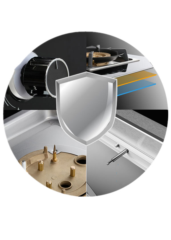 焦点娱乐集成灶多重防护