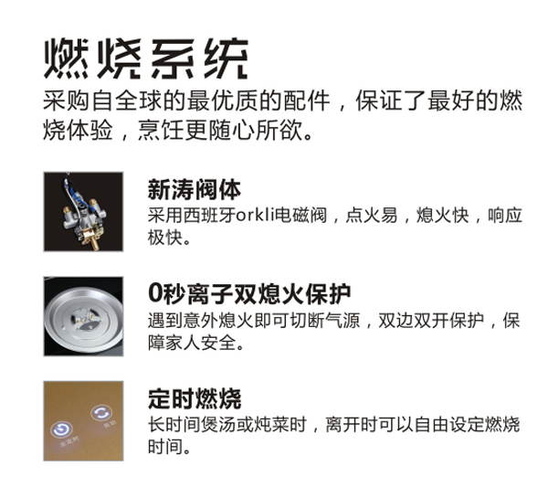 焦点娱乐集成灶燃烧系统
